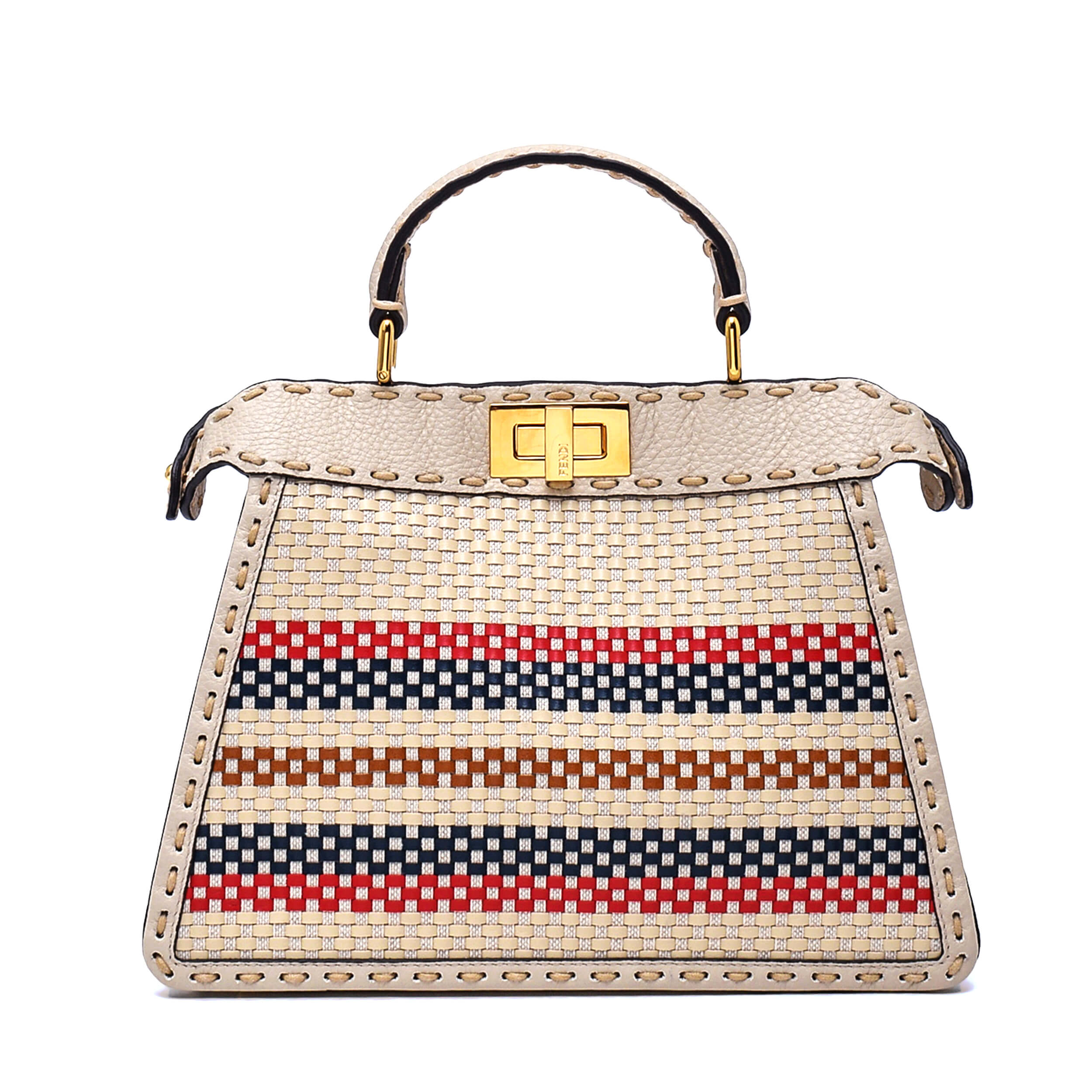 Fendi - ISeeU Limited Edition Leather Mini Peekabo Bag